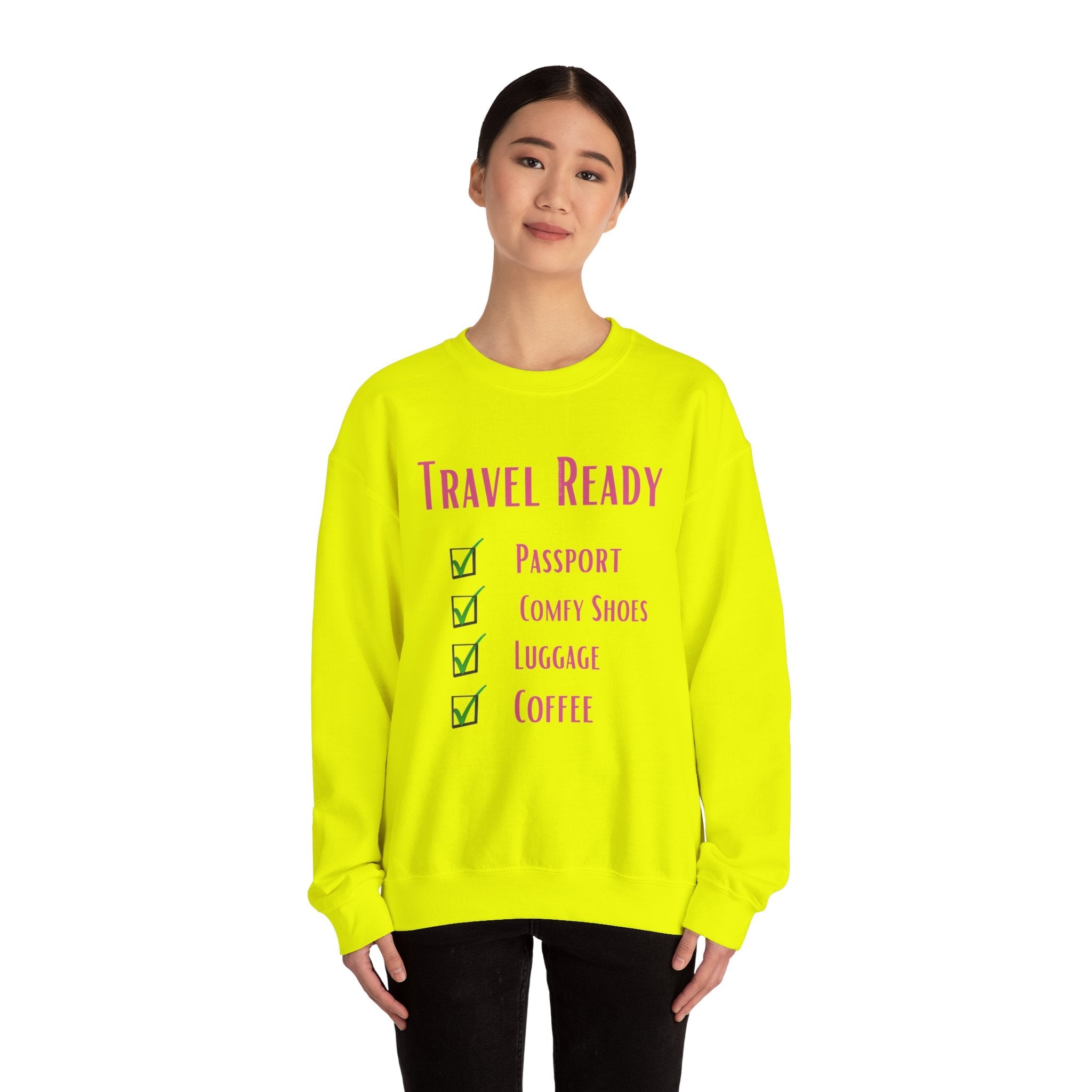 Travel Ready Unisex Heavy Blend™ Crewneck Sweatshirt